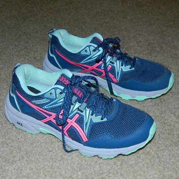 ASICS GEL Venture 8 Women’s Size 8 Medium All Terrain Running Shoes - Picture 1 of 16